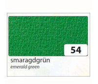 Картон Folia Tinted Mounting Board rough surface 220 г/м2, 50x70 см, №54 Emerald green Изумрудно-зеленый