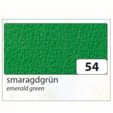 Картон Folia Tinted Mounting Board rough surface 220 г/м2, 50x70 см №54 Emerald green Смарагдово-зелений