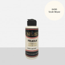 Акрилова фарба Cadence Premium Acrylic Paint, 25 мл, Warm white (Теплий білий)