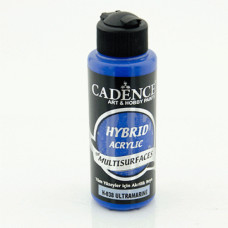 Універсальна акрилова фарба Hybrid Acrylic for Multisurfaces Cadence № 38, 120 мл, Ultramarine Blue Ультрамарин