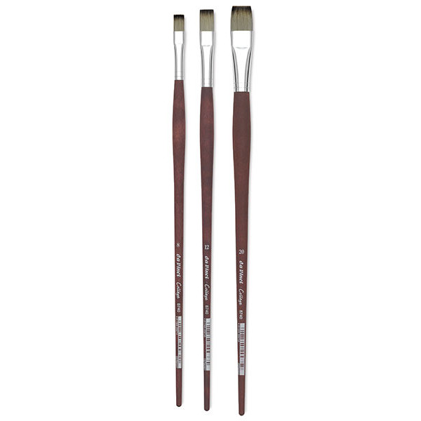 Пензлі в наборі daVinci 5405, Top-Acrylic brush set (10)