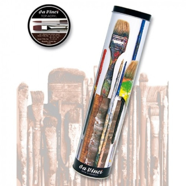Пензлі в наборі daVinci 5405, Top-Acrylic brush set (10)