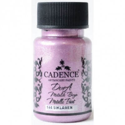 Акриловая краска Cadence Dora Metallic, 50 мл, Цикламен