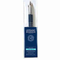 Набір кистей для акварелі білка Lefranc Fine Squirrel Brushes (№ 4, 8, 12)