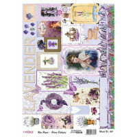 Декупажна карта на рисовому папері Cadenсe Rice Paper А4 Decoupage А4 №531