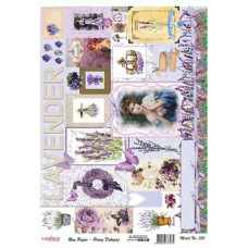 Декупажна карта на рисовому папері Cadenсe Rice Paper А4 Decoupage А4 №531
