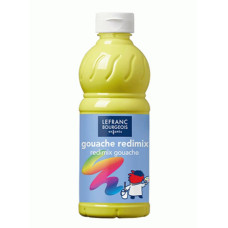 Гуашева фарба Lefranc Redimix 500 мл, Lemon yellow Лимонно-жовтий