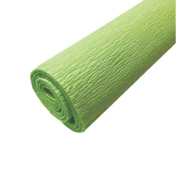 Крепон Folia Crepe paper 50x250 см, 32 г/м2, № 145 Light green Светло-зеленый