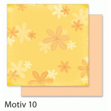 Дизайнерський папір Folia Design Papers Flowers Квіти 190 г/м2, 30,5x30,5 см №02