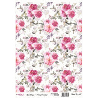 Декупажная карта на рисовой бумаге Rice Paper Decoupage Cadence, №408