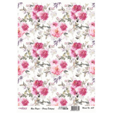 Декупажная карта на рисовой бумаге Rice Paper Decoupage Cadence, №408
