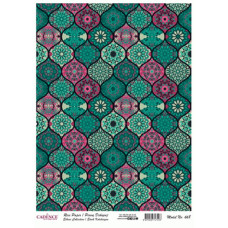 Декупажная карта на рисовой бумаге Rice Paper Decoupage Cadence, №468