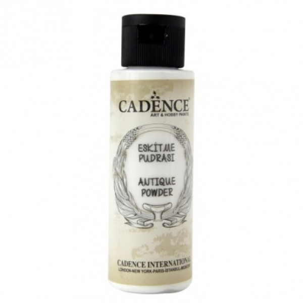 Патина Cadence водная основа, рельефная Antique Powder, 70 мл, Белый
