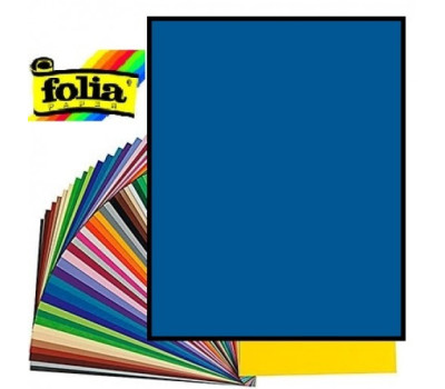 Картон Folia Photo Mounting Board 300 г/м2, A4 №35 Royal blue Темно-синій