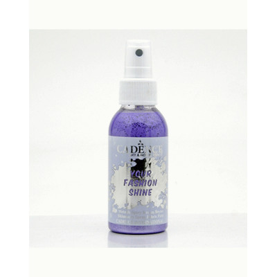 Краска по ткани спрей, перламутровая Cadence Your Fashion Spray 100 мл, Пурпурный
