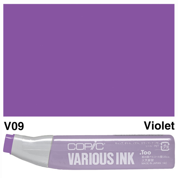 Чернила для маркеров Copic Various Ink V-09 Violet Фиолетовый арт 2007627