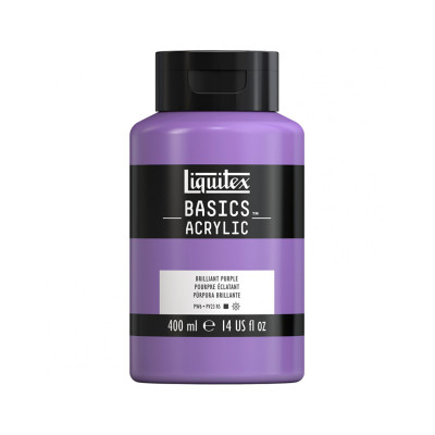 Акрилова фарба Liquitex BASICS, 400 мл, Фіолетовий блискучий