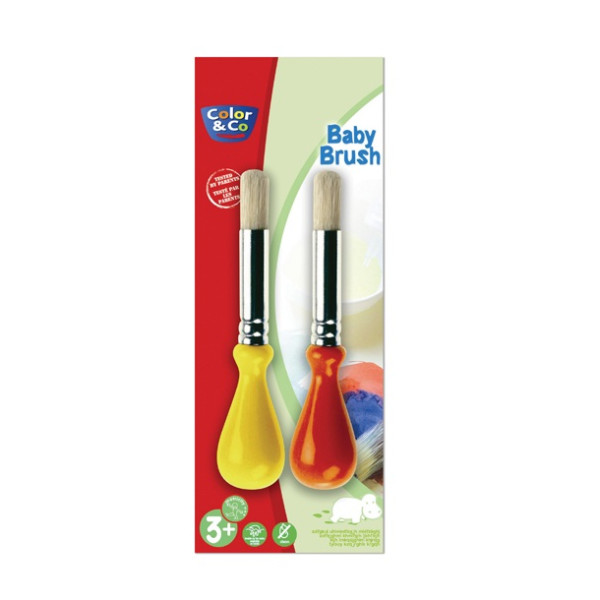 Пензлі в наборі Lefranc Assortment of baby brushes (2 шт)