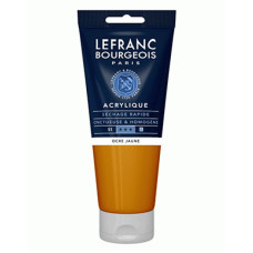 Акрилова фарба Lefranc Fine Acrylic Color, 200 мл №302 Yellow Ochre Жовта Охра
