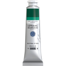 Краска масляная Lefranc Extra Fine 40 мл, 537 Японский зеленый темный