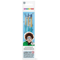 Кисті для гриму в наборі Snazaroo Boys set of 3 face paint brushes 3 шт арт 1192504