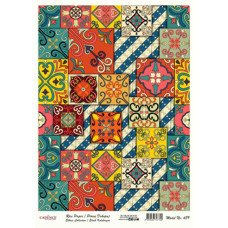 Декупажная карта на рисовой бумаге Rice Paper Decoupage Cadence, №489