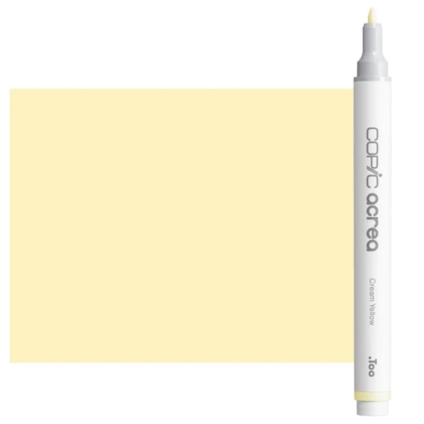 Акриловый маркер Copic Acrea Paint Marker 0,8 мм, 016 Cream Yellow (Кремово-желтый)