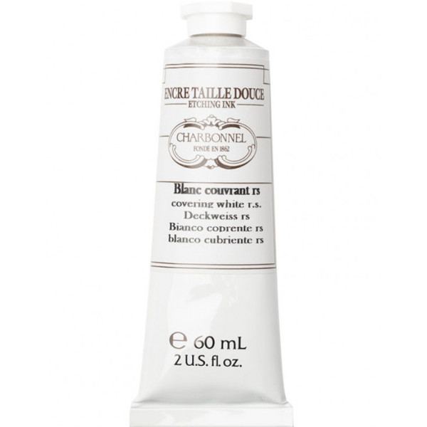 Краска гравюрная Charbonnel Etching ink 60 мл Covering White R.S.