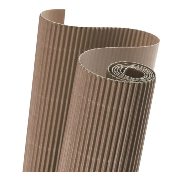 Картон гофрированный Folia Corrugated board E-Flute, 50x70 см, № 10 Chamois Бежевый