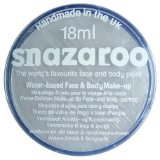 Фарба для гриму Snazaroo металік Metallic 18 мл, Silver Срібний
