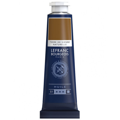 Фарба олійна Lefranc Fine 40 мл, № 482, Raw Sienna Сира Сієна