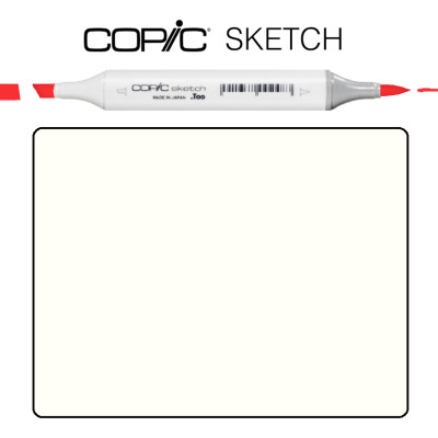 Маркер Copic Sketch Y-000 Pale lemon Пастельно-лимонный