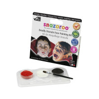 Набір фарб для гриму Snazaroo, Пензель  Deadly dracula, 3х2 мл арт 1184040