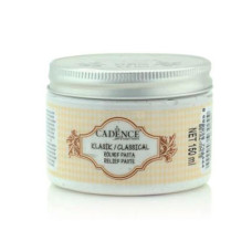 Текстурная паста акриловая Cadence Classic Relief Paste, 150 мл