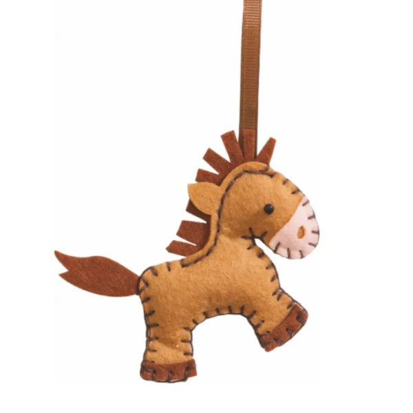 Набір із фетру для пошиття міні заготовки Folia Mini felt sewing sets Поні арт. 52905