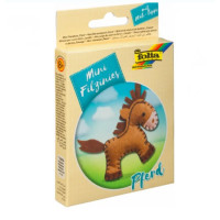 Набор из фетра для пошива мини заготовки Folia Mini felt sewing sets Пони арт 52905