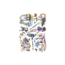 Декупажна карта на рисовому папері Cadenсe Rice Paper А4 Decoupage А4 №221