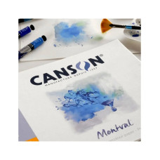 Альбом для акварелі на спіралі Canson Montval 300 г/м2, A4, 12 аркушів