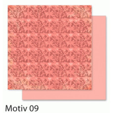 Дизайнерская бумага Folia Design Papers Romantic Романтика 190 г/м2, 30,5x30,5 см №09