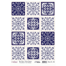 Декупажна карта на рисовому папері Rice Paper Decoupage Cadence, №4, №726