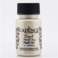 Акрилова фарба металік Cadence Dora Metallic Paint, 50 мл, Шампань