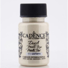 Акриловая краска металлик Cadence Dora Metallic Paint, 50 мл, Шампань
