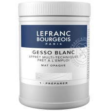 Грунт акриловый универсальный Lefranc Acrylic Gesso, 0,5 л
