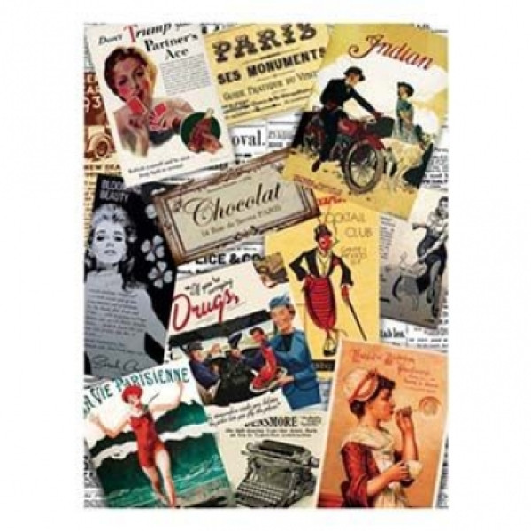 Декупажна карта на рисовому папері Cadenсe Rice Paper А4 Decoupage №44