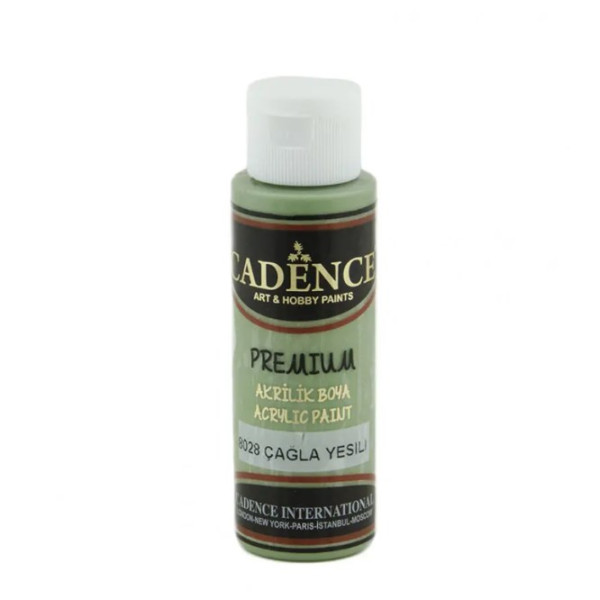 Акрилова фарба Cadence Premium Acrylic Paint 70 мл Мигдальний зелений