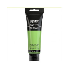 Акриловая краска Liquitex BASICS, 118 мл, Желто-зеленый