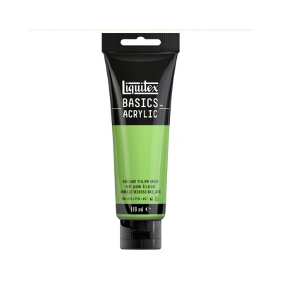 Акрилова фарба Liquitex BASICS, 118 мл, Жовто-зелений