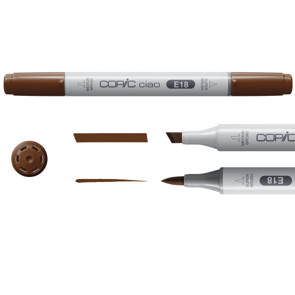 Набір маркерів Copic Ciao Set "5+1", Hair Tones 2