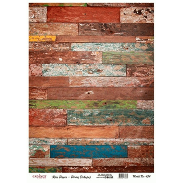 Декупажная карта на рисовой бумаге Rice Paper Decoupage Cadence, №434