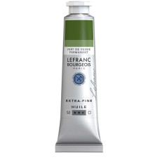 Олійна фарба Lefranc Extra Fine 40 мл №568 Sap green permanent Сапфір зелений перманентний